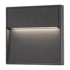 MasterLED Kerti lámpa LED fali lámpa SANTIEGO 4W IP54 4000K Square kültéri világítás