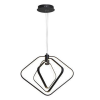 MasterLED Lampa LED Sufitowa Oprawa Wisząca 39W 1600lm 4000K Neutralna Czarna Matowa Mesto Masterled