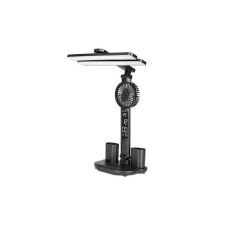 MasterLED MasterLED Summer 9W-os asztali lámpa beépített ventilátorral 3000-6500K fekete világítás