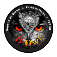 Mastro Miche' B-Owl Shaving Soap 125ml borotvahab, borotvaszappan