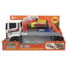 Matchbox AKCIÓ VEZETŐK JAVÍTÁS ÉS VONTATÓ TEHERAUTÓ autópálya és játékautó
