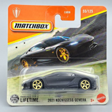 Matchbox Koenigsegg Gemera 1:64 Matchbox fekete B makett