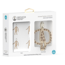 Matchstick Monkey Animal Teether & Muslin Giraffe ajándékszett (gyermekeknek) egyéb bébijáték