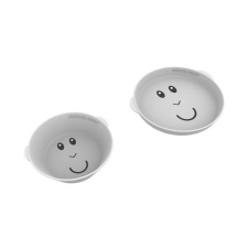 Matchstick Monkey Makihami - Tányér szett - szürke babaétkészlet