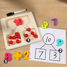 Matematikai számolást tanító és megértető oktató játék kreatív és készségfejlesztő
