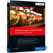  Material Ledger in SAP S/4HANA idegen nyelvű könyv