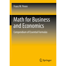 Math for Business and Economics – Franz W. Peren idegen nyelvű könyv