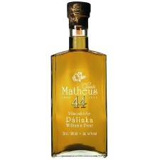  Matheus Classic Vilmoskörte pálinka DRS (0,5L / 44%) pálinka