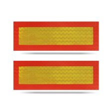 Matrica Fényvisszaverő matrica keretes E jelzett PÁR információs címke