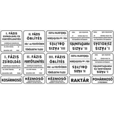 MATRICA KÖJÁLOS SZETT CSAK FÁZISOS FEHÉR matrica