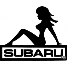  Matrica Subaru csajszi matrica