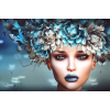  Matrica tapéta Absztrakt női fej2, 250 x 200 cm