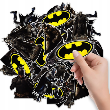 MATRICÁK JEGYZETFÜZET CÍMKÉK MATRICA BATMAN JOKER KARAKTEREK MINTÁK 6 DB matrica