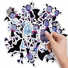 MATRICÁK JEGYZETFÜZET MATRICA VAMPIRINA KARAKTEREK TERVEZ 10DB matrica