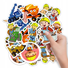 MATRICÁK KARAKTER MATRICA BOB BUILDER MINTÁK 10DB matrica