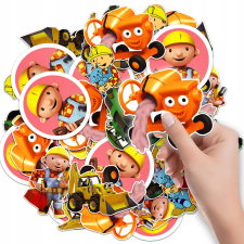 MATRICÁK KARAKTER MATRICA BOB BUILDER MINTÁK 6 DB matrica