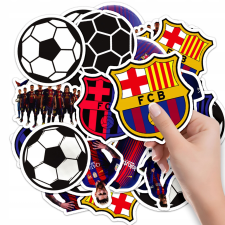 MATRICÁK KARAKTER MATRICA SPORT LABDA BARCELONA TERVEZ 10DB matrica