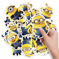 MATRICÁK MATRICA NOTEBOOK MATRICA MINION KARAKTEREK MINTÁK 10DB matrica