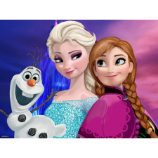  Matricás tapéta Elsa, Anna and Olaf, 250 x 150 cm tapéta, díszléc és más dekoráció
