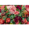  Matricás tapéta Flowers156 Piros virágkompozíció, 200 x 150 cm