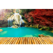 Matricás tapéta vízesés pontonnal 2, 300 x 200 cm tapéta, díszléc és más dekoráció