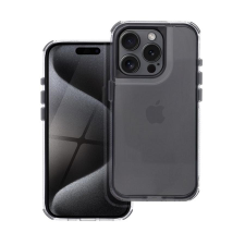 Matrix Apple iPhone 12 hátlap tok kameravédő peremmel, fekete tok és táska