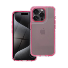 Matrix Apple iPhone 13 Pro hátlap tok kameravédő peremmel rózsaszín tok és táska