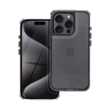 Matrix Apple iPhone 16 Pro hátlap tok kameravédő peremmel, fekete tok és táska