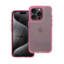 Matrix Apple iPhone 16 Pro hátlap tok kameravédő peremmel, rózsaszín tok és táska