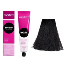 Matrix SoColor Pre-Bonded hajfesték 1A hajfesték, színező