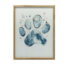 MATT PAPÍRRA NYOMTATÓ ARANY KERETBEN 50X70 CM grafika, keretezett kép