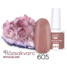 Matte Stone 605 gél lakk - rosegold "Rózsakvarc" lakk zselé