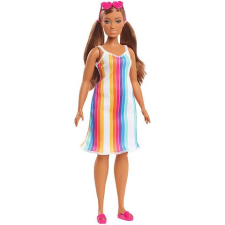 Mattel Barbie 50. évfordulós Malibu baba csíkos ruhában (GRB35/GRB38) (GRB35/GRB38) - Barbie babák barbie baba