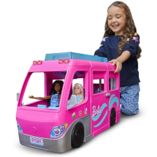 Mattel Barbie Álmaim Lakókocsija óriás csúszdával HCD46 barbie baba