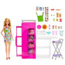 Mattel Barbie Álom 50+ darabos éléskamra játékszett (HJV38) barbie baba