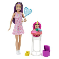 Mattel Barbie bébiszitter: szülinapi zsúr barbie baba