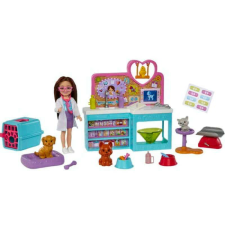 Mattel Barbie: Chelsea állatorvos játékszett (HGT12) barbie baba