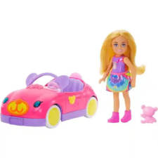 Mattel Barbie Chelsea baba kabrió autója barbie baba