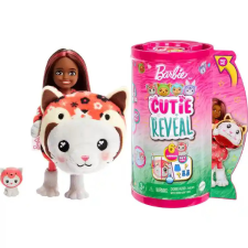 Mattel Barbie Cutie Reveal Chelsea jelmezes baba - Cica-vörös panda barbie baba