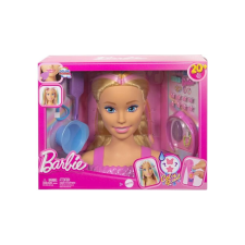 Mattel Barbie Deluxe Styling Head - Fésülhető babafej - Szőke egyenes hajú (JFG81) baba