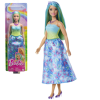 Mattel Barbie Dreamtopia: Hercegnő baba kék pillangós ruhában – Mattel