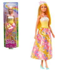 Mattel Barbie Dreamtopia: Hercegnő baba sárga-rózsaszín pillangós ruhában – Mattel barbie baba