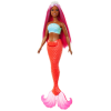 Mattel Barbie Dreamtopia: Sellő baba rózsaszín hajjal és korallszínű uszonnyal – Mattel