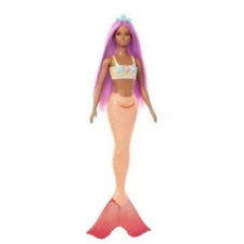 Mattel Barbie Dreamtopia: Sellő narancssárga uszonnyal baba