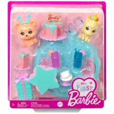 Mattel Barbie - Első Barbie babám - Szülinapi buli játékszett barbie baba