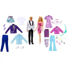 Mattel Barbie és Ken babák ruhákkal és kiegészítőkkel barbie baba