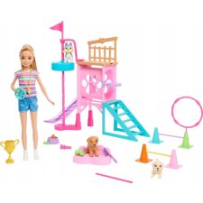 Mattel Barbie és Stacie Megmentése - Kölyökkutya játszótér játékszett (HRM10) barbie baba