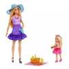 Mattel Barbie: family & friends, barbie és chelsea játékkészlet