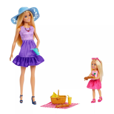 Mattel Barbie Family & Friends Barbie és Chelsea Piknik játékkészlet (JBF43) barbie baba