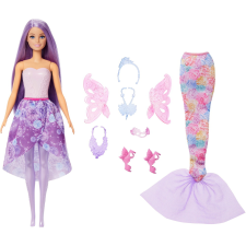 Mattel Barbie Fantasy - Barbie baba 3 az 1-ben (JCP74) barbie baba